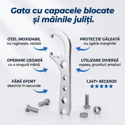 Deschizător Capace Găleți Metalice