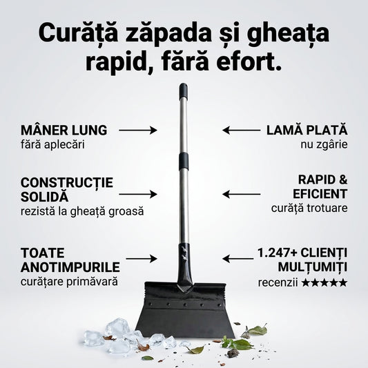 Lopată Plată Deszăpezire