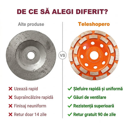 Disc abraziv piatră beton