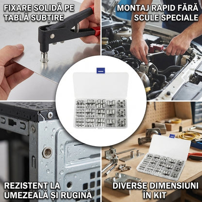Kit Nituri Filetate Aluminiu