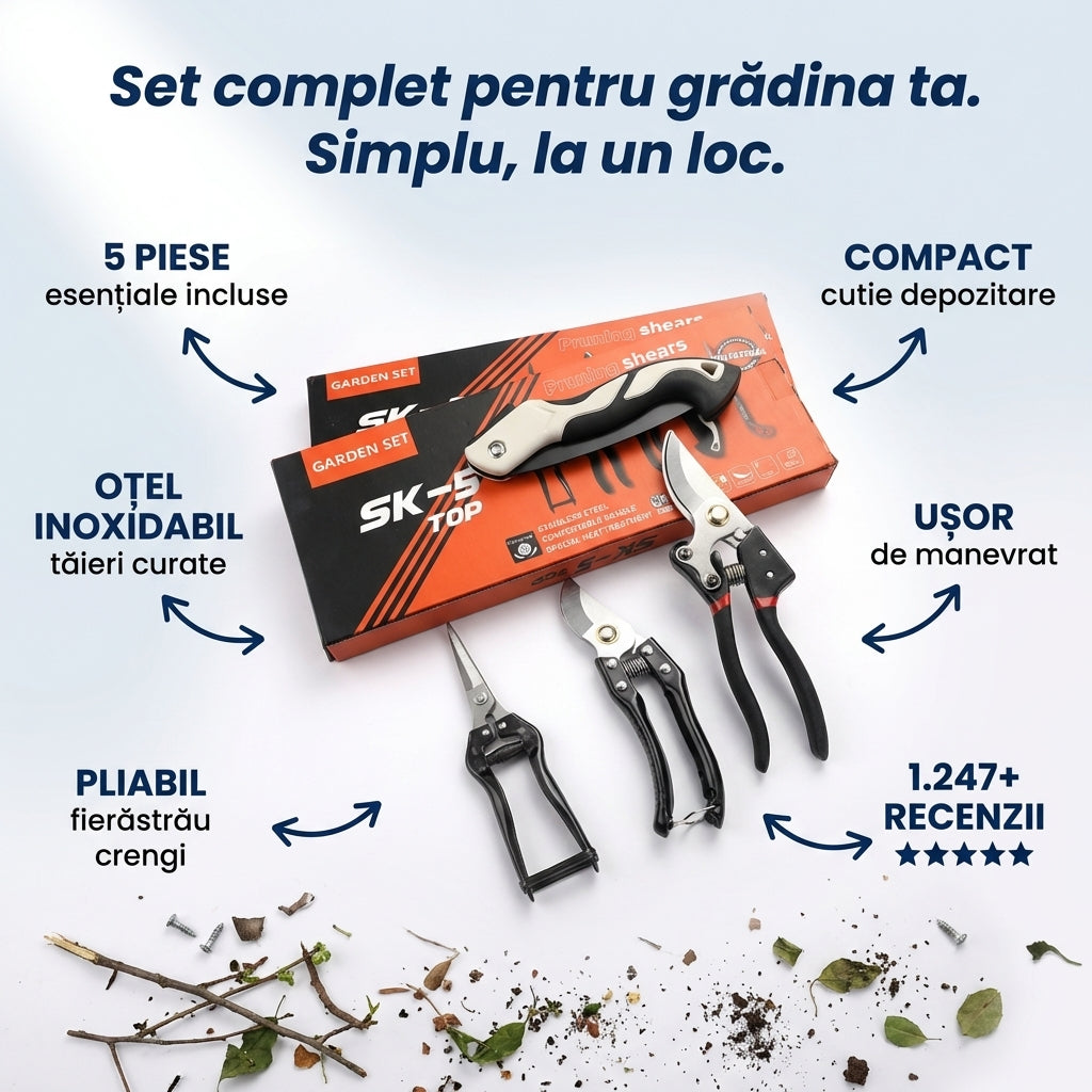 Set Grădinărit 5 Piese