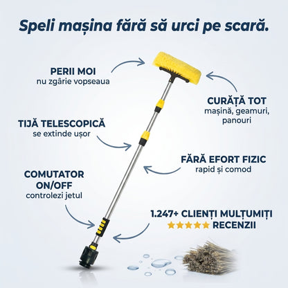 Perie Auto Extensibilă Curățare