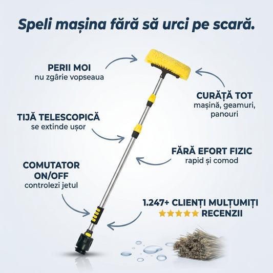 Perie Auto Extensibilă Curățare