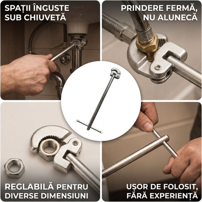 Cheie Reglabilă pentru Chiuvetă