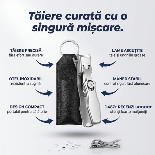 Clește Unghii Inoxidabil Portabil
