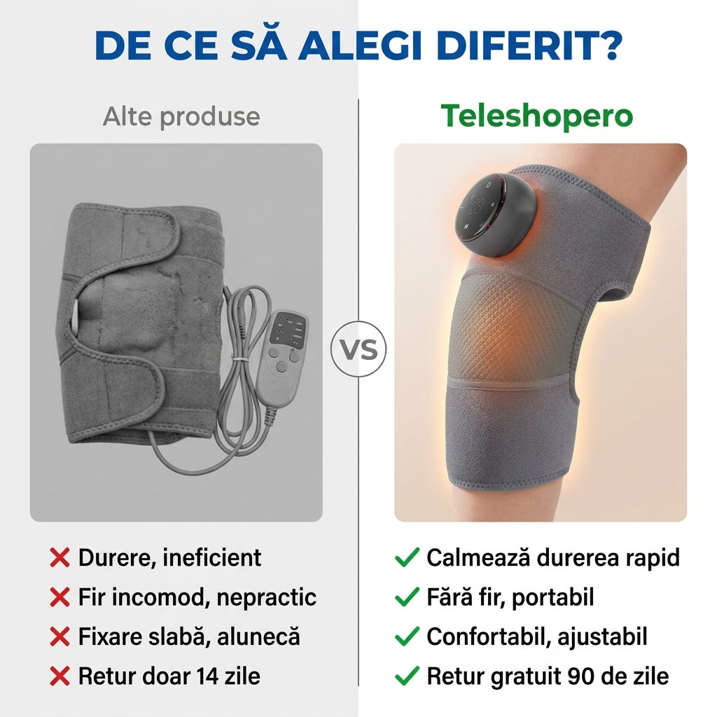 Masajer Electric pentru Genunchi