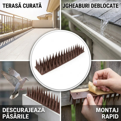 Protecție Spike Anti-Păsări