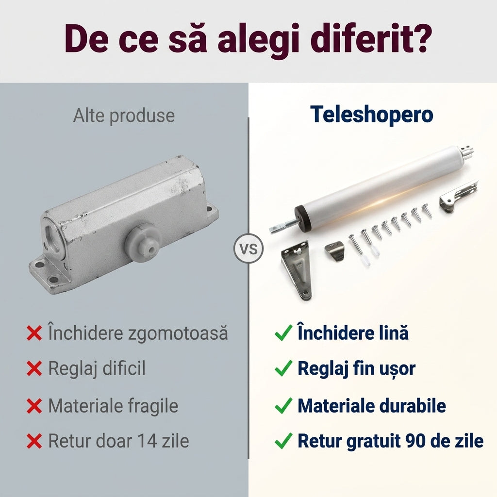 Închidere Ușă Silențioasă Automată