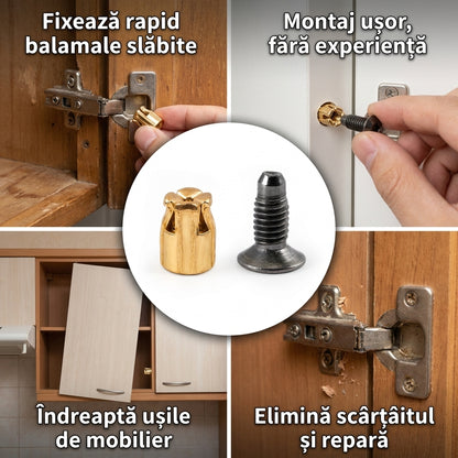 Inserții Balamale Reutilizabile