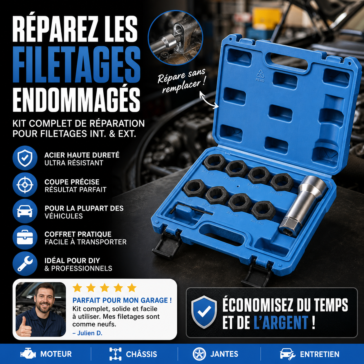 Kit Reparare Filete Auto