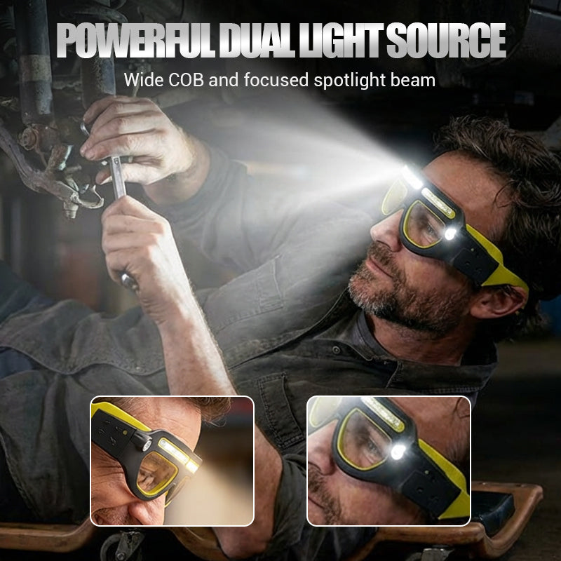 Ochelari LED Reîncărcabili