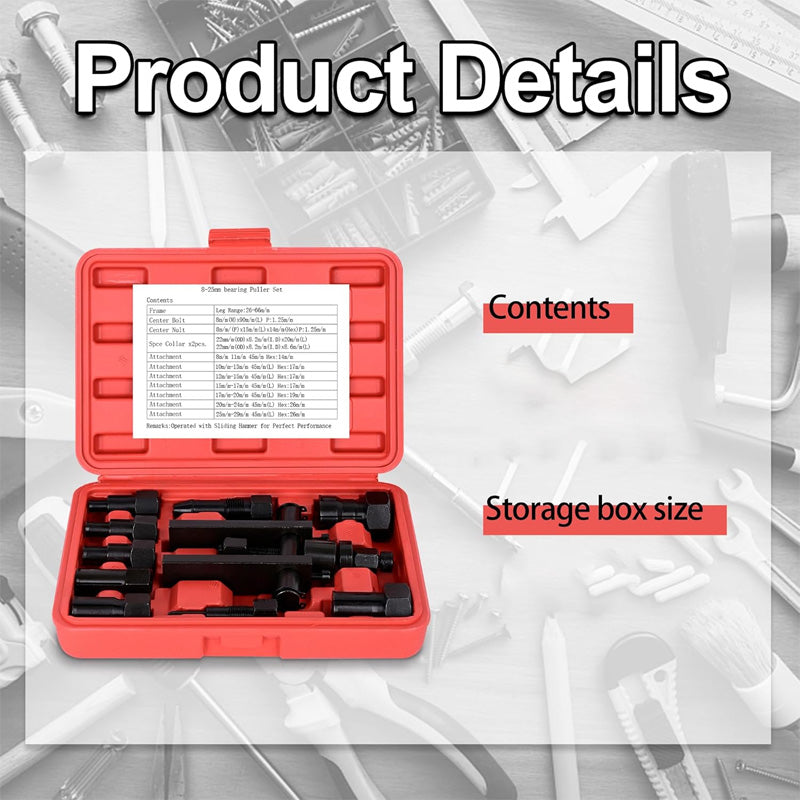 Set Extractoare Rulmenti 10 Piese